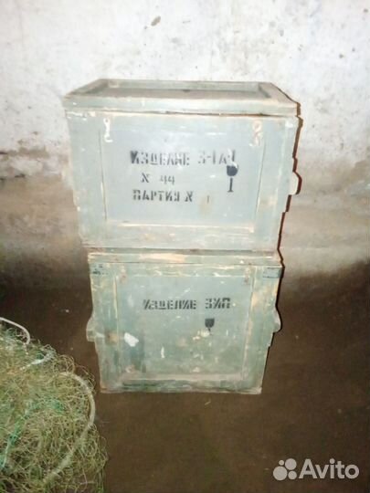 Ящики деревянные военные