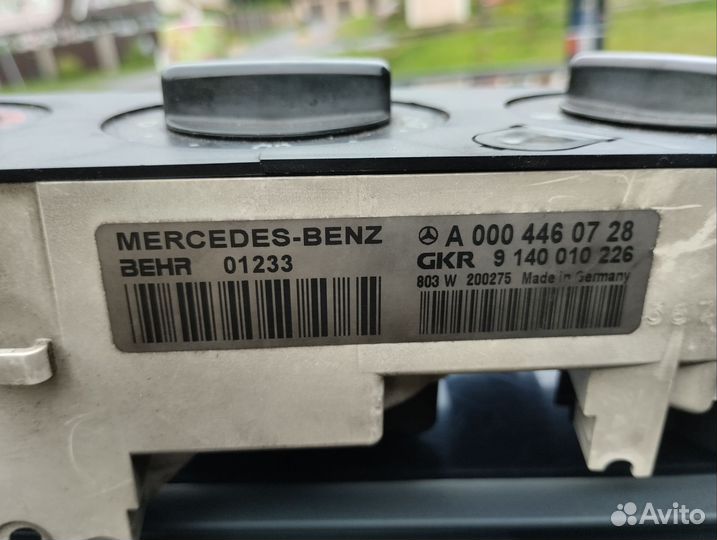 Блок управления отопителем Aтего/Atego