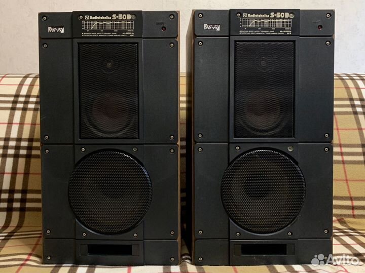 Колонки radiotehnika s50b