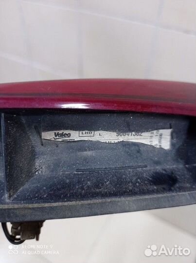 Фонарь внутренний левый Седан Opel Astra