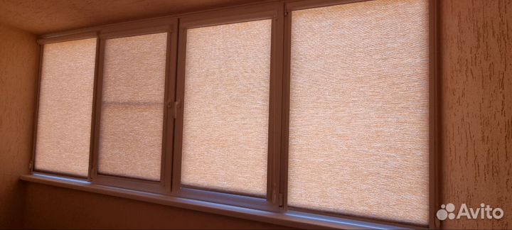 Рулонные шторы от производителя. Установка бесплат