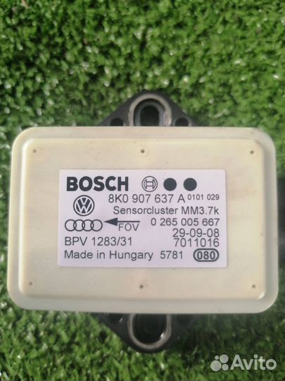 Датчик ускорения Audi A5 cala 2009