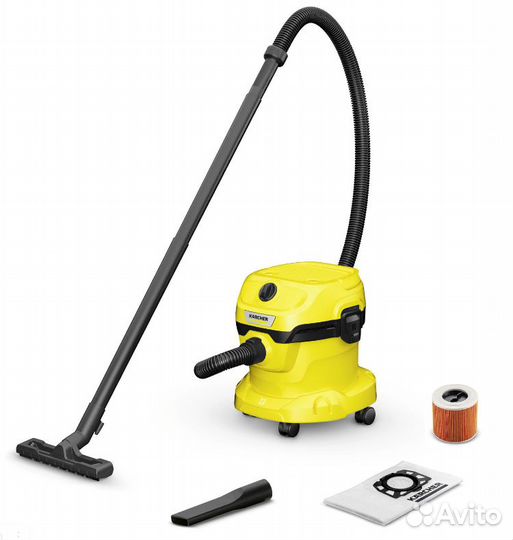 Хозяйственный пылесос Karcher WD2 plus V-12/4/18/C