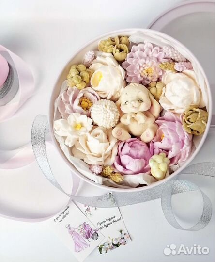 Зефирные цветы