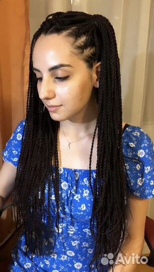 Афрокосички с канекалоном