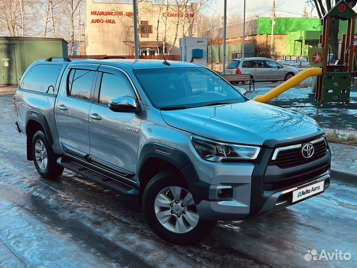 Toyota Hilux 2.8 AT, 2017, 135 400 км