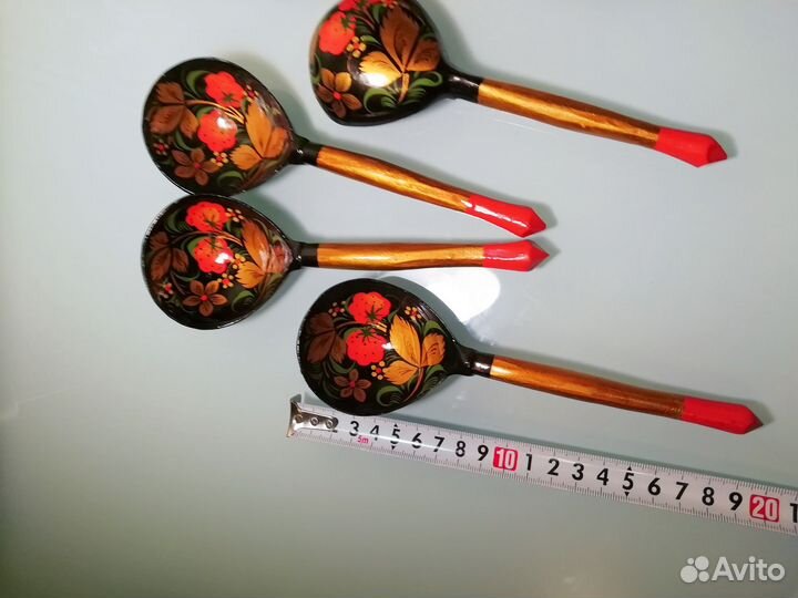 Деревянные ложки хохлома
