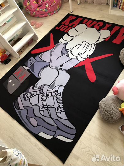 Мини Коврик kaws