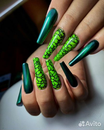 Наращивание ногтей на дому