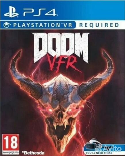 Doom VFR (только для PS VR) PS4, русская версия