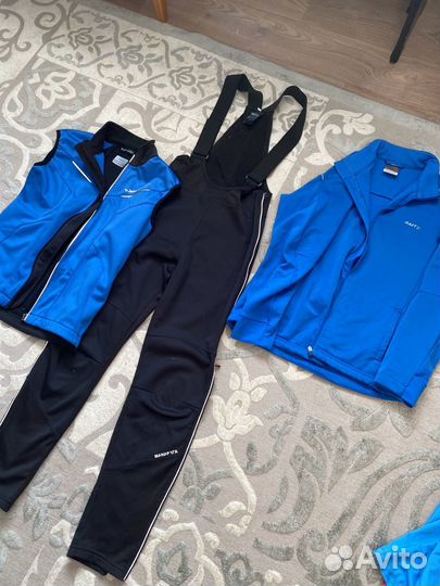 Лыжный разминочный костюм детский