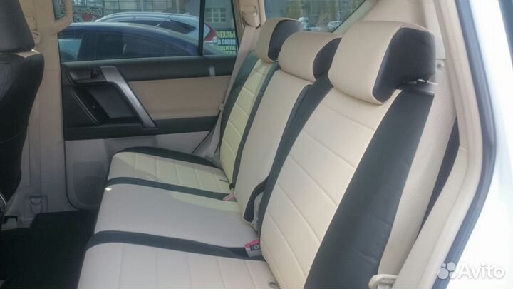 Чехлы из экокожи Автопилот Toyota Prado 150