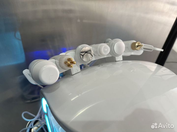 Косметологический комбайн SMART Blue 7 в 1 пилинг гидро и ультразвук с обучением