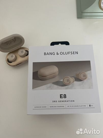 Беспроводные наушники bang olufsen E8