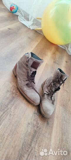 Ботинки Floris van Bommel демисезонные кожаные