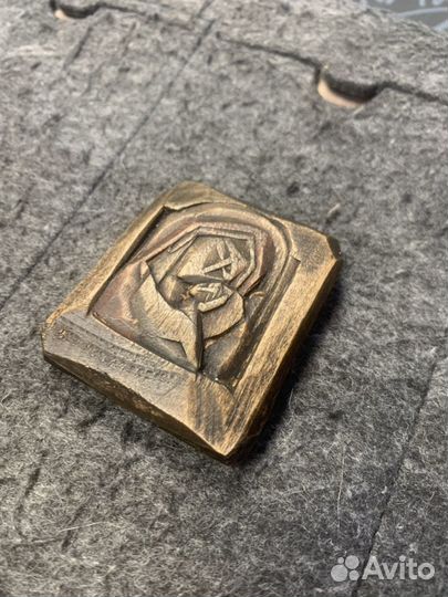 Резная Икона образ Богородицы 