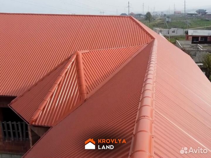 Металлопрофиль для кровли профнастил