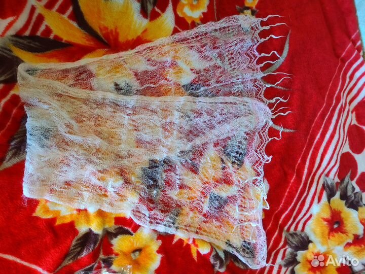 Кружевной шарф