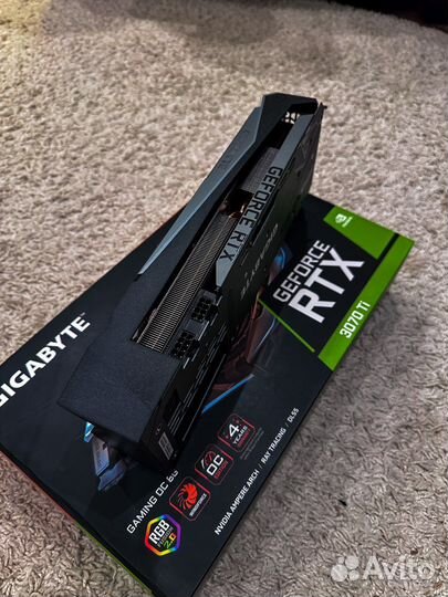 Видеокарта gigabyte rtx 3070ti gaming oc