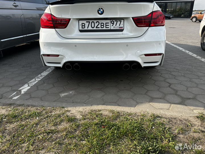 Задний бампер bmw f серия. 4 er