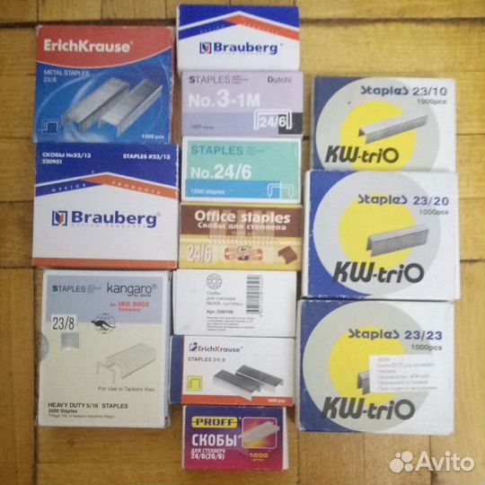 Скобы для степлера