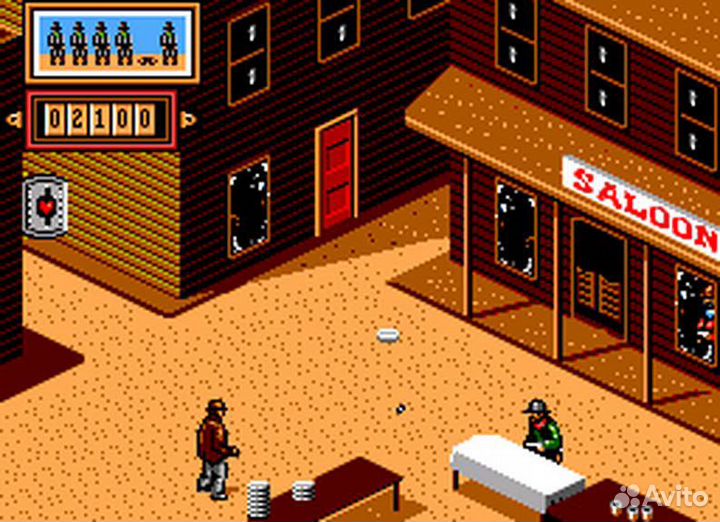 Картридж Sega back TO THE future 3