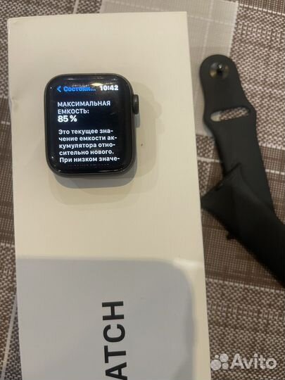 Apple watch SE 40mm Space Gray Alu Black