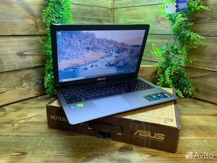 Стильный Игровой asus на I7/12GB/SSD 256/GT 720M