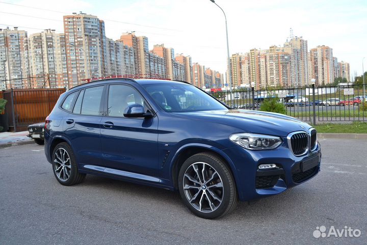 BMW X3 2.0 AT, 2018, 37 000 км