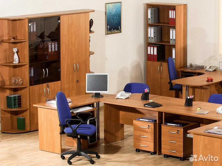 Стол угловой (прав) Альфа 61.21 компьютерный