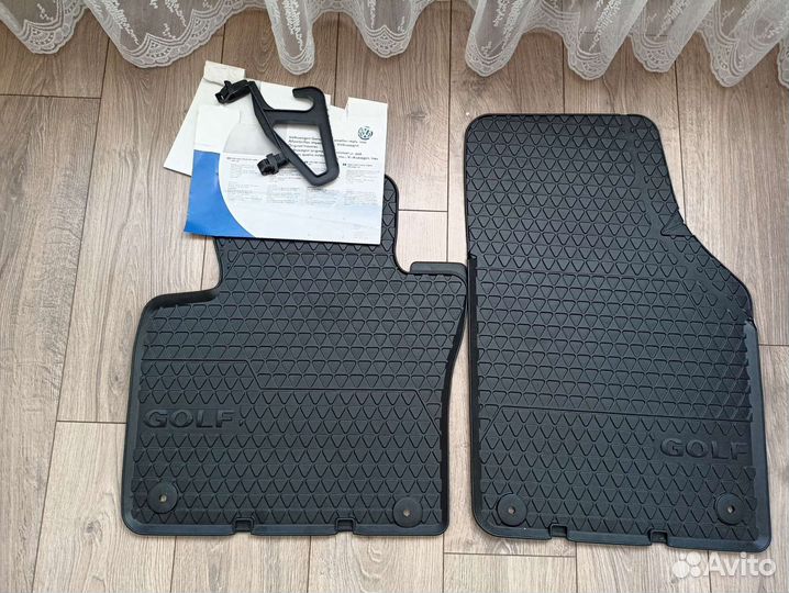 Коврики на VW golf + оригинал новые
