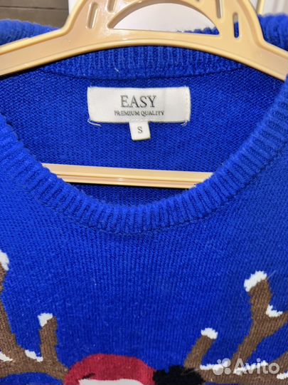 Новогодний свитер мужской