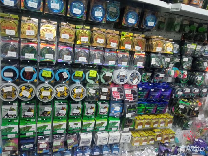 Леска рыболовная шнуры