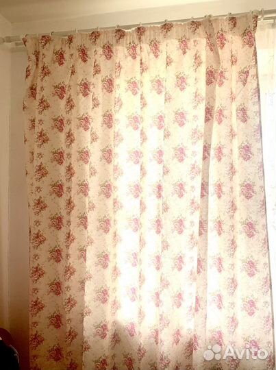 Шторы в стиле шебби-шик