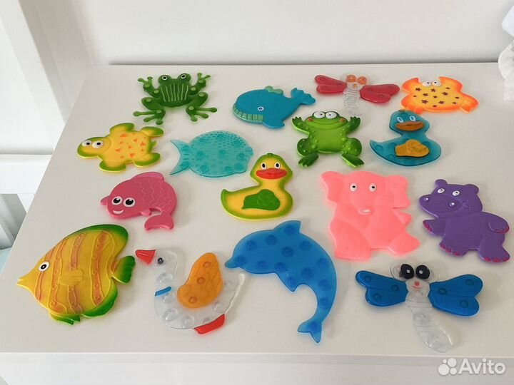 Мини коврики для ванной игрушки для купания