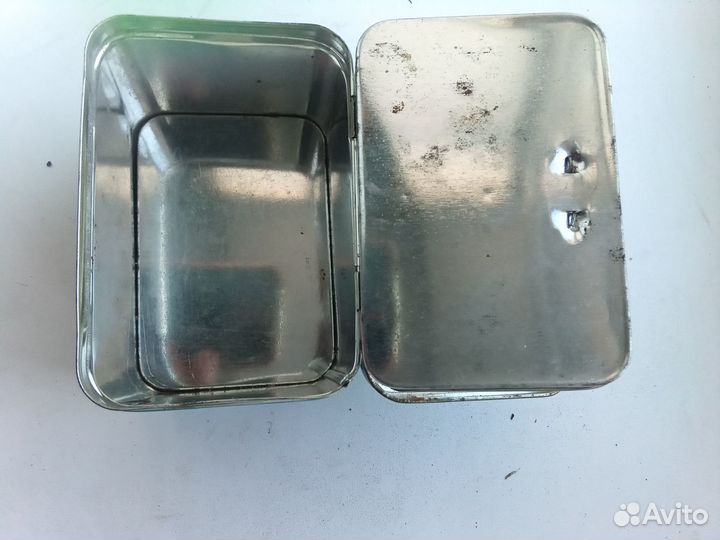 Банка от чая грузинского СССР РСФСР, двойная крышк