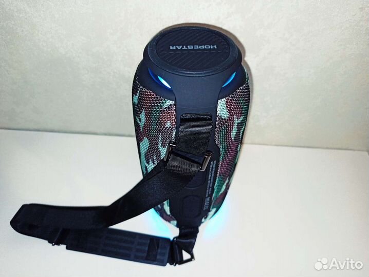 Hopestar H48 Колонка + Эквалайзер + Подсветка + FM