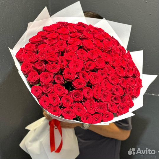 101 роза с доставкой