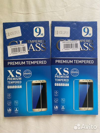 Пленка samsung note 10 plus premium tempered
