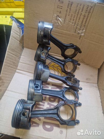 Шатуны mercedes 124 104 мотор рядная 6ка