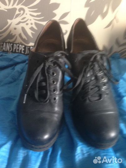 Туфли женские 38 размера кожаные Италия