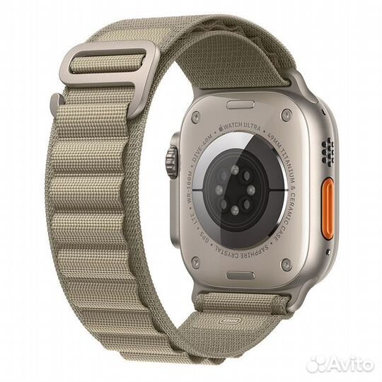 Apple Watch Ultra 2 Olive Alpine Loop M