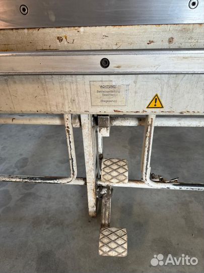 Листогиб, Листогибочный станок schroder AK 2500/1