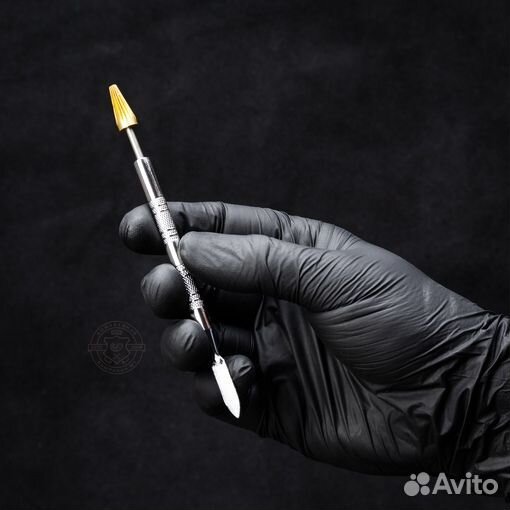 Ручка-роллер для покраски торцов с лопаткой