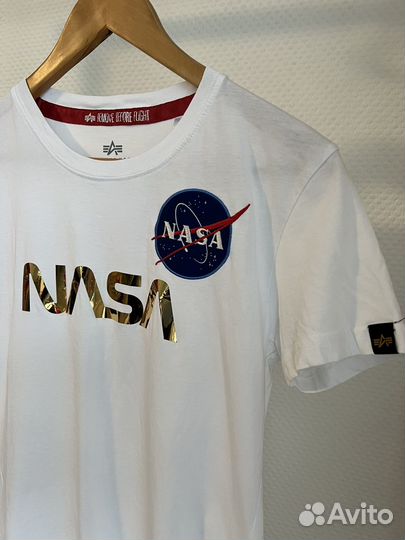 Футболка Alpha Industries Nasa, размер S