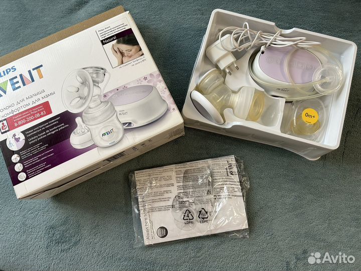 Молокоотсос Philips avent электрический