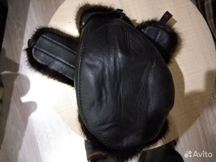 Новая зимняя норковая шапка