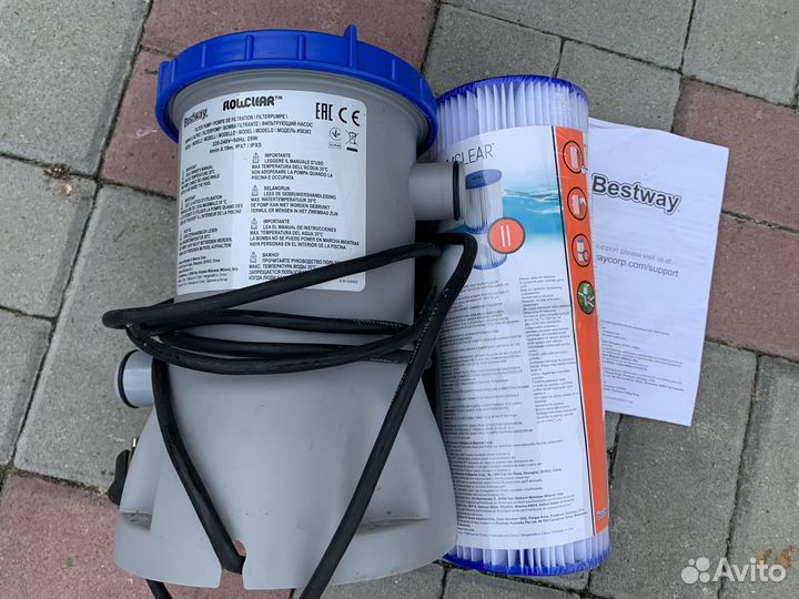 Картриджный фильтр-насос Bestway для бассейна