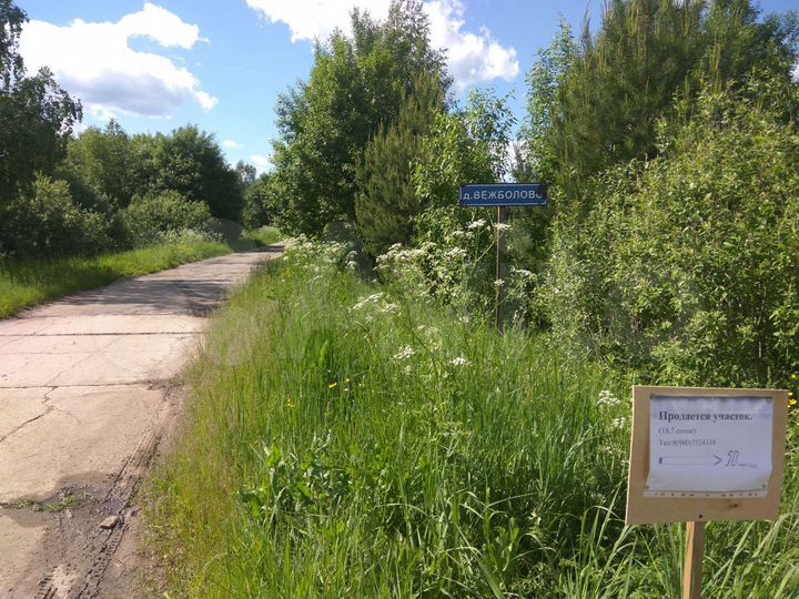 Участок 18,7 сот. (ИЖС)