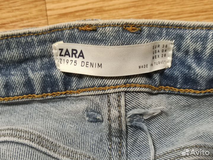 Джинсы zara